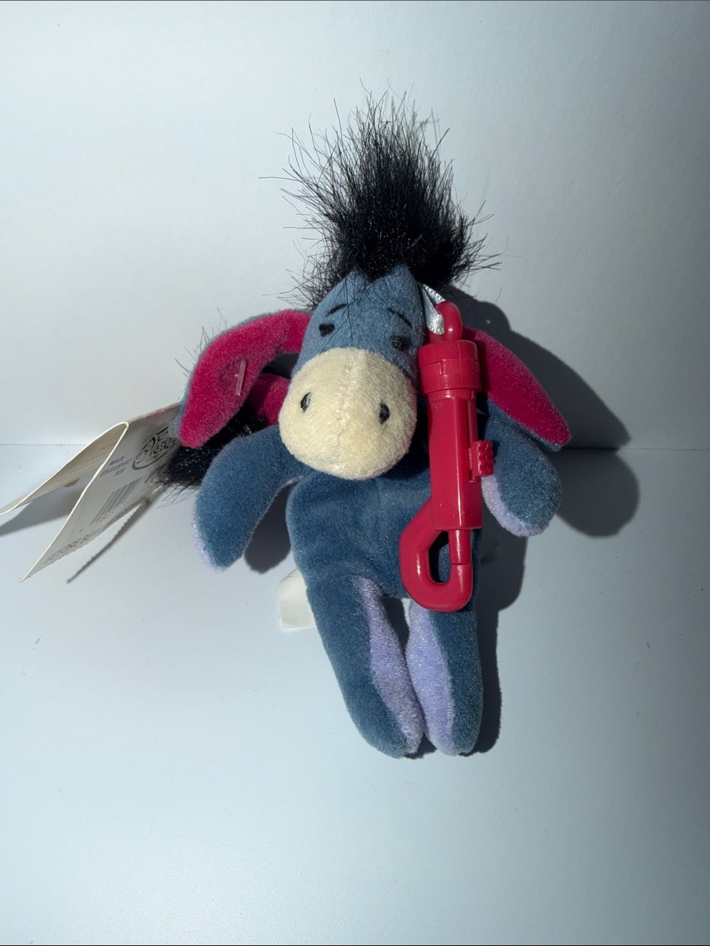 Plush Vintage Disney Eeyore plush keychain